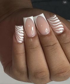 Cute White Short Acrylic Nails, Short Basic Nail Ideas, Black White French Tip Nails, J On Nails, Dominican Tattoo Ideas, Ambre Nails, Art For Short Nails, Nail Art For Short Nails, Nails Shapes