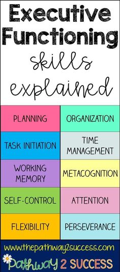 Task Initiation, Planning Organization, School Social Work, Working Memory, Executive Functioning