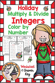 a christmas themed activity for students to practice numbers