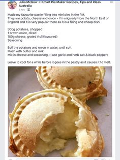 some kind of pie that is on top of a white plate and has been posted to someone