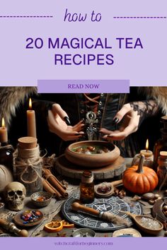 Unlock the secrets of enchanting brews with these 20 magical tea recipes perfect for budding witches and tea lovers alike! Infuse your Saturdays with uplifting blends that can lead to amazing serenity, better focus, and spiritual wellness. From soothing chamomile to invigorating peppermint, these recipes invite you to slow down, sip, and savor every moment. Celebrate Witchcraft with each delightful cup, boosting energy and opening paths. Discover the magic hidden in your teapot—plenty are waiting for you to craft your own witchy brews today!