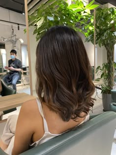 How to care for permed hair Korean Perm For Short Hair, Korean Haircut Wavy Hair, Short Hair With Soft Curls, Medium Length Digital Perm, Medium Hair Perm Korean, C Curl Perm Korean Short Hairstyles, Medium Hair With Layers Wavy, Korean Curls Short Hair