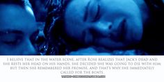 a man and woman are sleeping together with the caption above them reads i believe that in the water, after roses releases that jack's dead and she