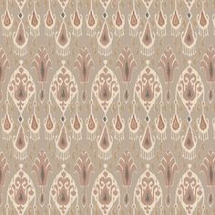 an old fashioned wallpaper pattern in brown and beige