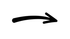 an arrow pointing to the right on a white background