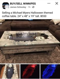 Halloween Themed Living Room, Horror Bedroom Ideas, Horror Themed Bedroom, Horror Room Ideas, Horror Movie Room, Horror Bedroom, Horror Movie Decor, Movie Bedroom