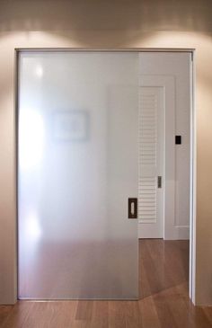 Frameless Glass Clamp - Sliding Barn Door Hardware by RealCraft Frameless Glass Sliding Door, Cavity Sliders, Cavity Slider, Indoor Glass Doors, Frameless Glass Door, Hanging Sliding Doors, Cavity Sliding Doors, Design Offices, Frameless Sliding Doors