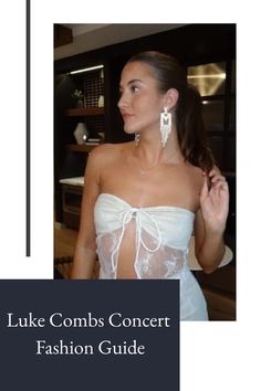 Find the perfect simple yet cute outfit to rock at a Luke Combs concert, blending comfort and aesthetics for an unforgettable night of music.