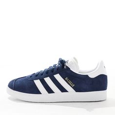 Adidas Originals Gazelle Sneakers Navy Nwt Mens Size 11.5 I No Longer Have The Box Comes As Is Classic Navy Sneakers With Round Toe, Classic Navy Lace-up Sneakers, Classic Blue Lace-up Sneakers, Classic Blue Sneakers With Laces, Navy Blue Gazelle, Classic Blue Sneakers With Vulcanized Sole, Classic Navy Slip-on Sneakers, Adidas Gazelle Outfit Men, Navy Gazelle