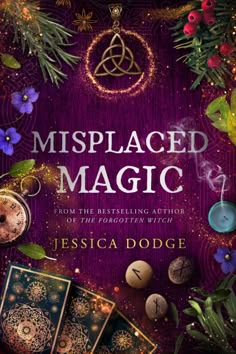 the book cover for misplaced magic