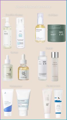 Glass Skincare Routine, Skincare Glass Skin, Glass Skincare, Skincare Routine Korean, Glass Skin Routine, Combination Skin Routine, Korean Skin Care Products, Skincare Korean, Skin Korean