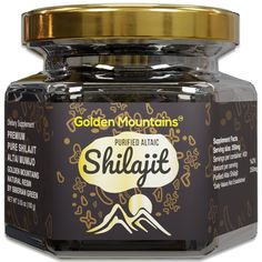 golden mountains shilajit Lemon Balm Extract, Shilajit Resin, Altai Mountains, Fulvic Acid, Clear Thinking, Healthy Aging, Measuring Spoons, Serving Size