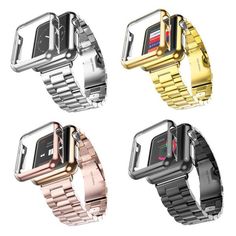 Apple Font, Apple Watch Stainless Steel, Apple Watch Design, Bands For Apple Watch, Gold Plated Watch, Apple Technology