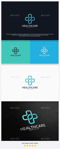 Healthcare / Hospital Logo Illustrator Video, Medical Clinic Design, Typographie Logo, Medicine Logo, Health Symbol, Medical Logo Design