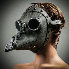 Vintage Texture And Design Makes The Plague Long Nose Mask A Beautiful Cosplay Costume For The Halloween Party, Festival, And Other Special Mask Events Built-In, Attached With The Goggles Provide Clear Sight And Easy To See The Surrounds While Wearing Precise Holes Underneath The Mask For Air Circulation And User Can Breathe Comfortably While Wearing The Item Is Carefully Handmade With Durable High Quality Material To Provide Comfortable Long Hours Of Use Usm-M37036-Gy Post-apocalyptic Halloween Masks And Prosthetics, Punk Adjustable Masks And Prosthetics For Halloween, Punk Halloween Adjustable Masks And Prosthetics, Punk Halloween Masks And Prosthetics With Adjustable Fit, Punk Halloween Masks And Prosthetics Adjustable, Gothic Masks And Prosthetics For Cosplay With Adjustable Fit, Vintage Black Mask And Prosthetics For Costume, Steampunk Adjustable Masks And Prosthetics For Halloween, Adjustable Steampunk Masks And Prosthetics For Halloween