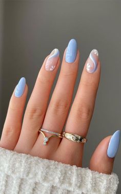 Beach Nails, Short Acrylic Nails, Nail Arts, Best Acrylic Nails