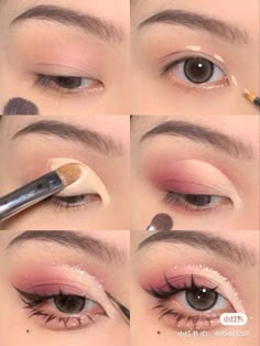 Changbin Salon, Makeup Cantik, Halloweenský Makeup, Doll Eye Makeup, Cute Eye Makeup, Korean Eye Makeup, Graphic Makeup