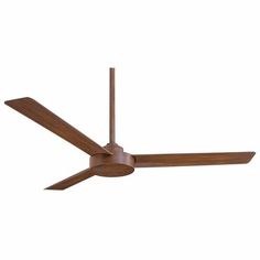 a brown ceiling fan on a white background