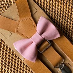 Dusty Rose Bow Tie & Leather Suspenders Wedding Suspenders - Etsy Dusty Rose Bow Tie, Leather Suspenders Wedding, Wedding Suspenders, Tie Ring, Suspenders For Boys, Suspenders Wedding, Dusty Rose Bridesmaid Dresses, Green Themed Wedding