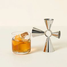 4-Way Cocktail Jigger | Bar Supplies | Uncommon Goods Cocktail Measurements, Mixology Gifts, 80s Throwback, Bartender Tools, Top Drinks, Bar Jewelry, Tequila Sunrise, Bar Supplies, Perfect Cocktails