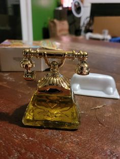 Antique 1970s avon decanter LA Belle Telephone chrisma perfume. In a orginal box.  Never opened and is beautiful. Avon Decanters, Vintage Perfumes, Avon Collectibles, Avon Vintage, Antique Bottles, Avon Jewelry, Vintage Avon, Decanters, Barware