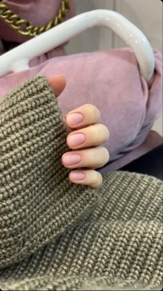 Natural Nails Manicure, Beige Nails, Pretty Gel Nails, Nails Aesthetic, Nail Health, Minimalist Nails, Beauty Skin Care Routine