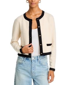 French Connection Vhari Contrast Trim Cardigan Contrast Trim, French Connection, Cardigans For Women, Stylish Outfits, Pick Up, In Store, Buy Online, Trim, My Style