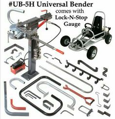 the u - b - 5h universal benderer comes with lock - n - stop gauge