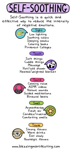 self-soothing Wellness Toolbox Ideas, Coping Toolbox Ideas, Mental Health Kids, Child Mental Health, Blessing Manifesting, Calming Things, Distress Tolerance, Coping Mechanism, Teaching Children