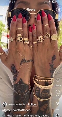 Ring Stack Aesthetic, Cowgirl Ring, Ring Stack, Dope Jewelry, Jewelry Fashion Trends, Funky Jewelry, Jewelry Lookbook, Stacked Jewelry, Girly Jewelry