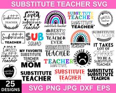 teacher svg bundle for teachers and students