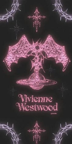 the cover art for vignene westwood's album, which features an image of