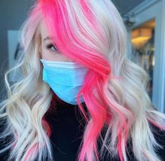 E Girl Hairstyles, Soft Hair Color, Color Block Hair, Pulp Riot Hair Color, Pulp Riot Hair, Pastel Pink Hair, Cool Vibes, Spring Hair Color, Spring Hair