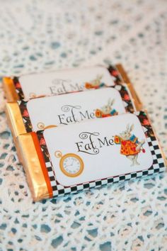 Eat me printable Alice In Wonderland Birthday Party, Wonderland Birthday Party, Chocolate Wrapping