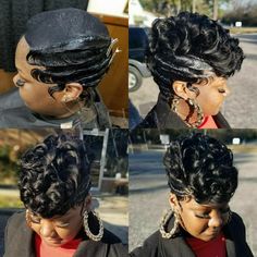 27 Piece Weave, Short Quick Weave Hairstyles, 27 Piece Hairstyles, Short Quick Weave, Quick Weave Styles, Finger Waves Short Hair, Short Weave Hairstyles, Black Hair Short Cuts, Quick Weave Hairstyles