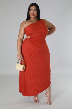 Summer Wedding Guest Dress Plus Size, Red Outfit Plus Size, Plus Size Wedding Guest Dresses Formal, Spring Outfits With Hats, Plus Wedding Guest Dress, Plus Size Sun Dresses, Chicago Rooftop, Jesenia Perez, Plus Size Wedding Guest Dress