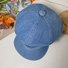 Personalized Denim Octagonal Caps for Women ✿Size: 56-58cm ✿Material: Polyester and cotton -High quality: lovely hand woven hat made of high quality polyester and cotton, making the hat soft and comfortable. It is comfortable and skin friendly for everyday wear. -Great accessories-suitable for daily wear, travel, shopping, photography. Foldable and packable, ready to carry. -Fashion: Our fashionable knitted hats use flower patterns, hollow hats, striped knitted hats and crochet knitting to make you more attractive. There is always an option for you. ✨This bucket hat can be used as a daily hat or a party dress. It is suitable for Halloween, Thanksgiving, Christmas, New Year, holidays, birthdays and other holidays. ✈️For shpping For most countries, it will arrive in 15-25 days. ✉After sales Driving Hat, Gatsby Hat, Newsboy Cap, News Boy Hat, Caps For Women, Vintage Jeans, Perfect Gift For Her, Gatsby, Hat Making