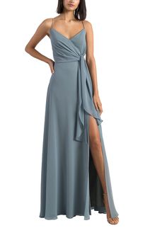 Slate Blue Bridesmaid Dresses, Formal Dress Blue, Jenny Yoo Bridesmaid, Bridesmaid Dress Collection, Designer Bridesmaid Dresses, Long Formal Dress, Womens Long Dresses, Jenny Yoo, Bridesmaid Dresses Online