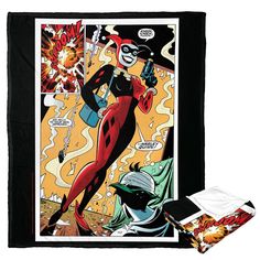 an image of a comic book cover with the character harley