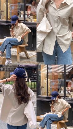 Clean Ootd Ideas, Casual Summer Outfits Korean Style, Personal Stylist Aesthetic, Ootd Ideas Korean Style, Korean Summer Outfit, Elegance Dress, Korean Summer Outfits