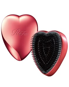 PRICES MAY VARY. EFFORTLESS DETANGLE. Discover effortless hair management with the ReFa Heart Brush. This hair brush for women and men has a three-tiered bristle system that makes detangling a breeze whether you have thick or fine hair. A must-have detangling brush in your arsenal. SCALP WELLNESS. Not just another brush for hair, the ReFa Heart Brush offers a gentle touch to your scalp. Its rounded bristle tips offer a massage-like feel to elevate your hair care routine. This men’s and womens ha Small Hair Brush, Heart Brush, Heart Shaped Hair, Travel Hair, Hair Care Tools, Travel Hairstyles, Pocket Vase, Tangled Hair, Detangling Brush