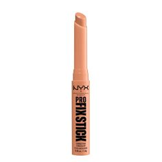 The quickest way to fix it all! Dark circles? Fixed! Blemishes? Fixed! Discoloration? Fixed! Redness? Fixed! NYX Professional Makeup Pro Fix Stick Color Correcting Concealers correct, conceal, and brighten in a quickie. Creamy stick formula infused with hyaluronic acid for the smoothest glide ever! Never dry & never draggy. Available in 24 pro shades with a buildable medium-coverage & a natural skin-like finish. Get your fix on with color-correcting shades & complexion shades for all skin tones. Nyx Color Corrector, Stick Concealer, Color Correcting Concealer, It Cosmetics Concealer, Correcting Concealer, Corrector Concealer, Concealer Shades, Concealer Stick, Concealer For Dark Circles