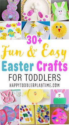 easter crafts for toddlers that are fun and easy