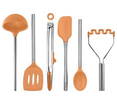 an assortment of kitchen utensils including spatulas