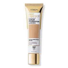 Age Perfect Radiant Serum Foundation - L'Oréal | Ulta Beauty Kandee Johnson, Makeup Tips For Older Women, Makeup For Older Women, Serum Foundation, Body Creams, Serum Cream, Body Smells, Hydrating Serum, Best Foundation