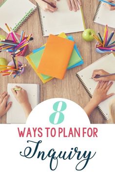 children writing on notebooks with the title 8 ways to plan for injury