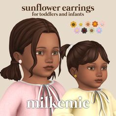 Sims 4 Infant Earrings, The Sims 4 Skin, Sims 4 Teen, Sims 4 Characters, Sims 4 Mm