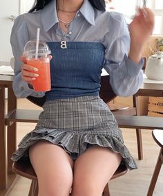 Undergarment Fashion, Outfits Juvenil, E Girl Outfits, Korean Fashion Trends, Easy Trendy Outfits, Girly Outfits, Preppy Outfits