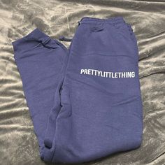 Ordered The Wrong Size. Finale Sale!! Little Things, Track Pants, Pant Jumpsuit, Blue White, Color Blue, Sweatpants, Pants For Women, Track, Blue And White