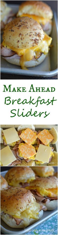 an image of make ahead breakfast sliders